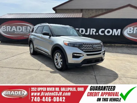 Silver 2023 Ford Explorer Limited for sale in Gallipolis, OH