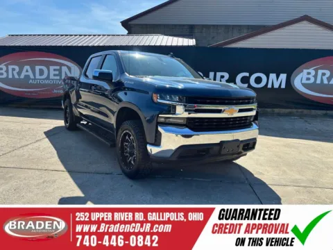 Blue 2020 Chevrolet Silverado 1500 LT for sale in Gallipolis, OH