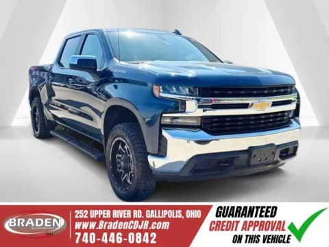 Blue 2020 Chevrolet Silverado 1500 LT for sale in Gallipolis, OH