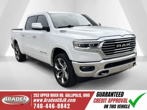 White 2020 Ram 1500 Laramie Longhorn for sale in Gallipolis, OH