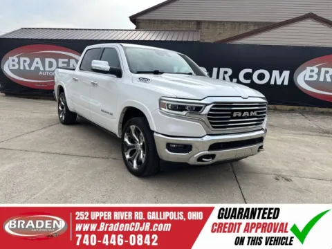 White 2020 Ram 1500 Laramie Longhorn for sale in Gallipolis, OH