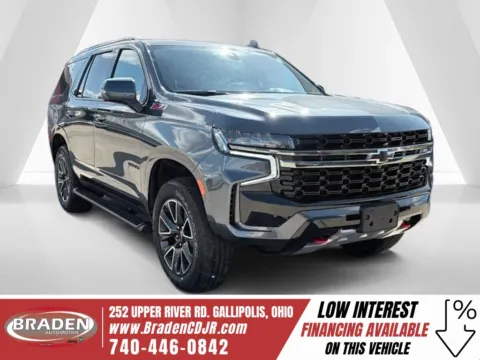 Gray 2021 Chevrolet Tahoe Z71 for sale in Gallipolis, OH
