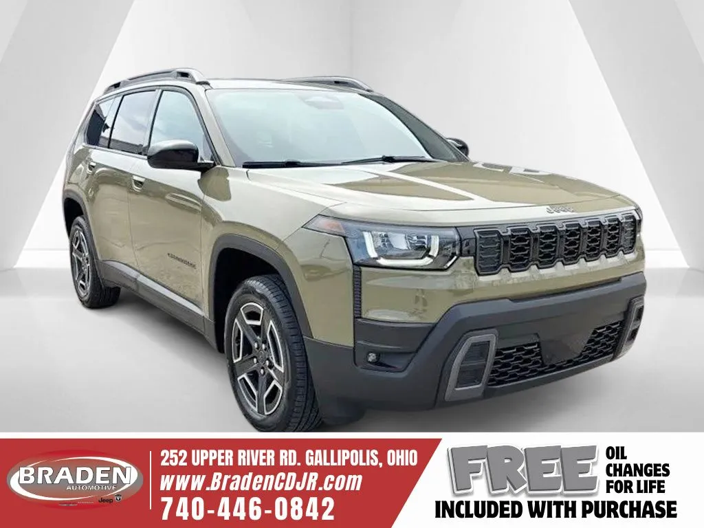 Green 2026 Jeep Cherokee Laredo for sale in Gallipolis, OH
