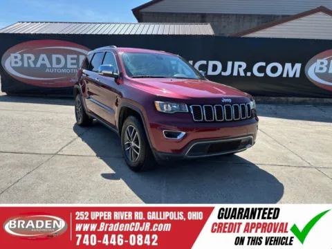 Red 2018 Jeep Grand Cherokee Limited for sale in Gallipolis, OH