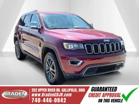 Red 2018 Jeep Grand Cherokee Limited for sale in Gallipolis, OH