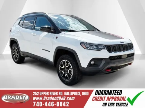 White 2026 Jeep Compass Trailhawk for sale in Gallipolis, OH