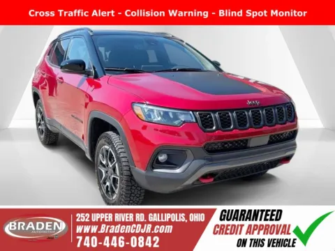 Red 2026 Jeep Compass Trailhawk for sale in Gallipolis, OH