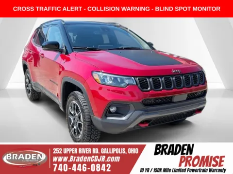 Red 2026 Jeep Compass Trailhawk for sale in Gallipolis, OH