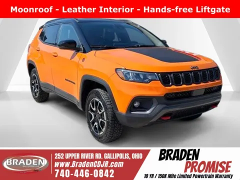 Orange 2026 Jeep Compass Trailhawk for sale in Gallipolis, OH