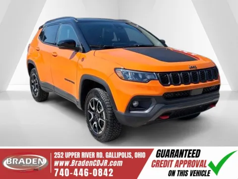 Orange 2026 Jeep Compass Trailhawk for sale in Gallipolis, OH
