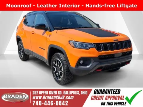 Orange 2026 Jeep Compass Trailhawk for sale in Gallipolis, OH