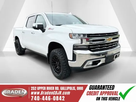 White 2021 Chevrolet Silverado 1500 LTZ for sale in Gallipolis, OH