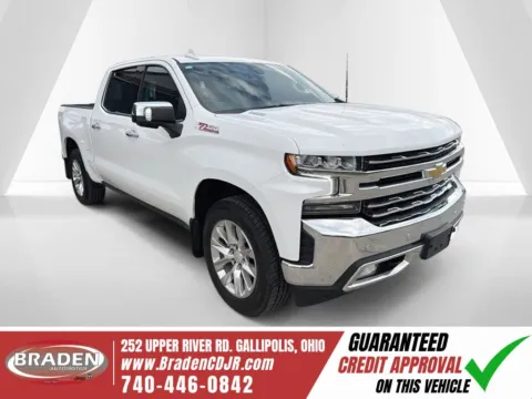 White 2021 Chevrolet Silverado 1500 LTZ for sale in Gallipolis, OH