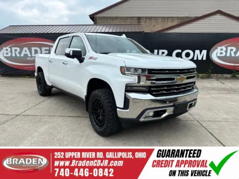 White 2021 Chevrolet Silverado 1500 LTZ for sale in Gallipolis, OH