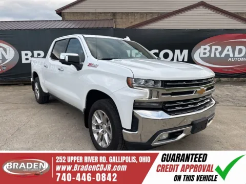 White 2021 Chevrolet Silverado 1500 LTZ for sale in Gallipolis, OH