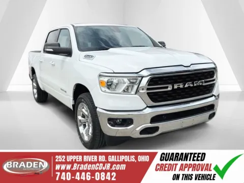 White 2022 Ram 1500 Big Horn/Lone Star for sale in Gallipolis, OH