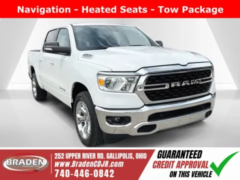 White 2022 Ram 1500 Big Horn/Lone Star for sale in Gallipolis, OH
