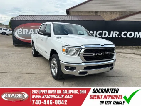 White 2022 Ram 1500 Big Horn/Lone Star for sale in Gallipolis, OH