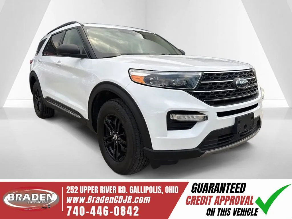 White 2022 Ford Explorer XLT for sale in Gallipolis, OH