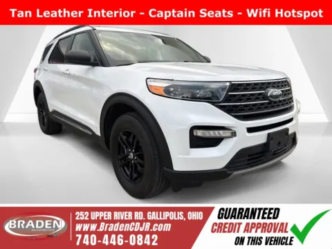 White 2022 Ford Explorer XLT for sale in Gallipolis, OH
