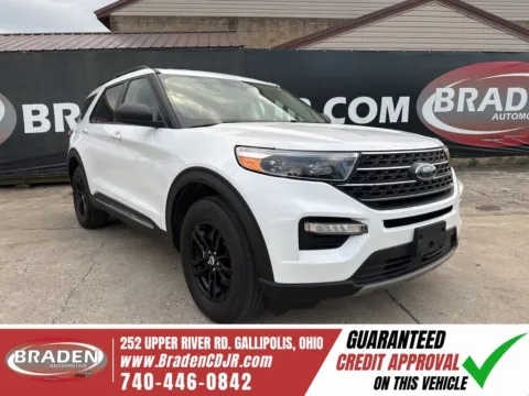 White 2022 Ford Explorer XLT for sale in Gallipolis, OH