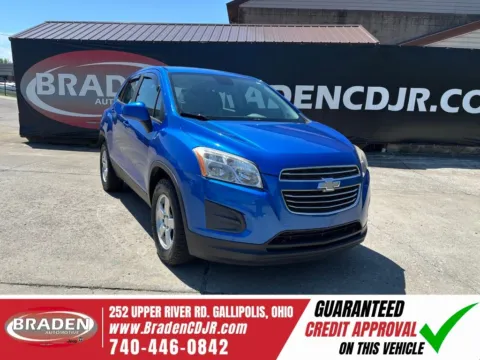 Blue 2016 Chevrolet Trax LS for sale in Gallipolis, OH