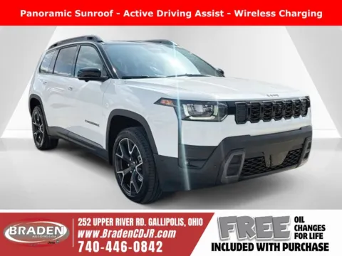 White 2026 Jeep Cherokee Overland for sale in Gallipolis, OH
