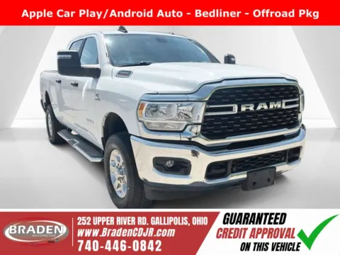 White 2024 Ram 2500 Big Horn for sale in Gallipolis, OH