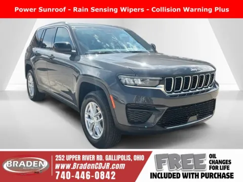 Gray 2026 Jeep Grand Cherokee Laredo X for sale in Gallipolis, OH