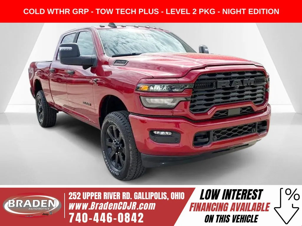 Red 2026 Ram 2500 Big Horn for sale in Gallipolis, OH
