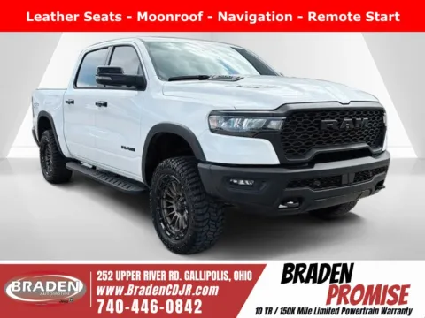 White 2026 Ram 1500 Rebel for sale in Gallipolis, OH