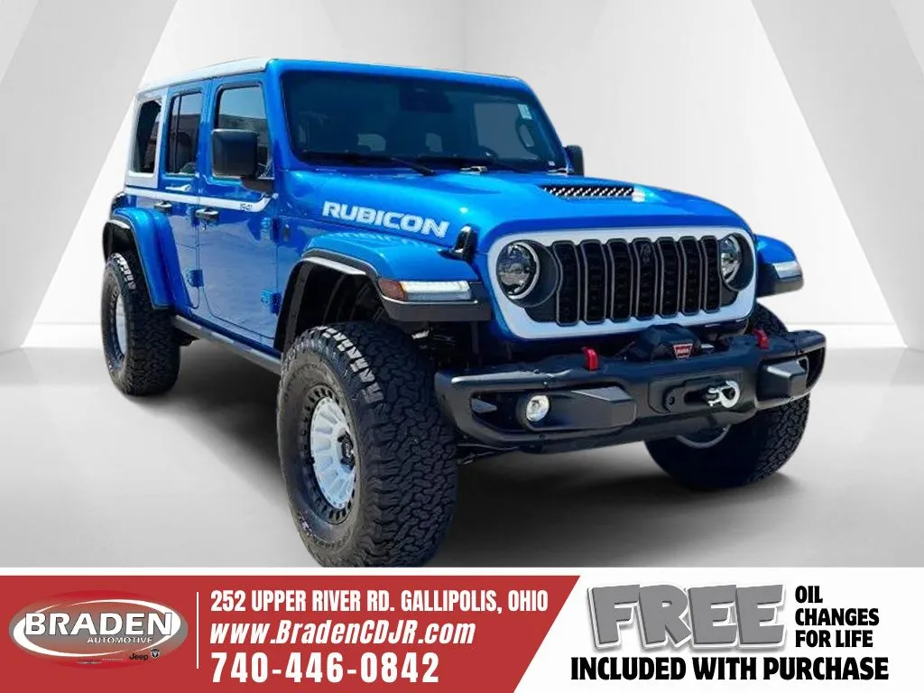 Blue 2026 Jeep Wrangler Rubicon for sale in Gallipolis, OH