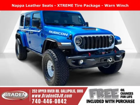 Blue 2026 Jeep Wrangler Rubicon for sale in Gallipolis, OH