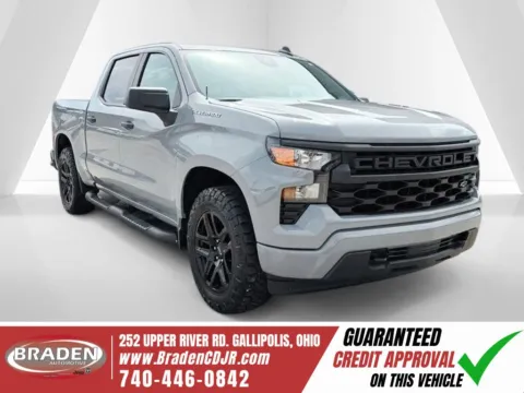 Gray 2024 Chevrolet Silverado 1500 Custom for sale in Gallipolis, OH