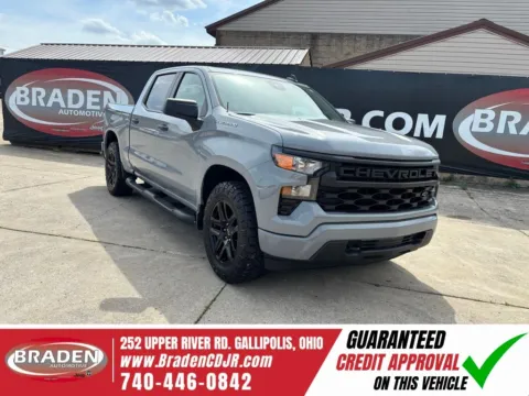 Gray 2024 Chevrolet Silverado 1500 Custom for sale in Gallipolis, OH