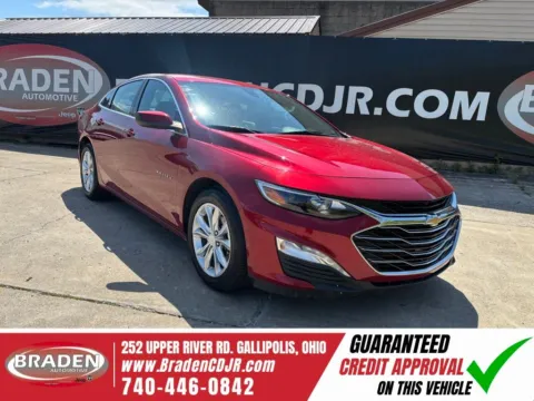 Red 2021 Chevrolet Malibu LT for sale in Gallipolis, OH