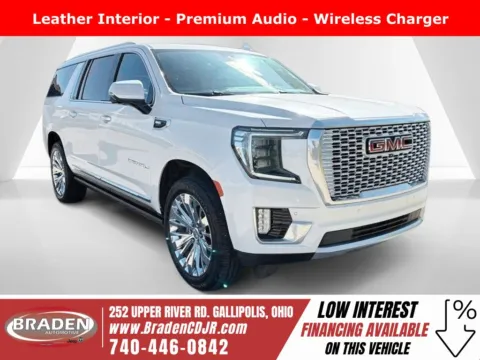 White 2022 GMC Yukon XL Denali for sale in Gallipolis, OH