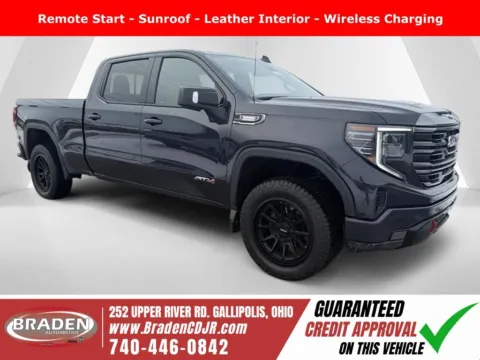 Gray 2022 GMC Sierra 1500 AT4 for sale in Gallipolis, OH