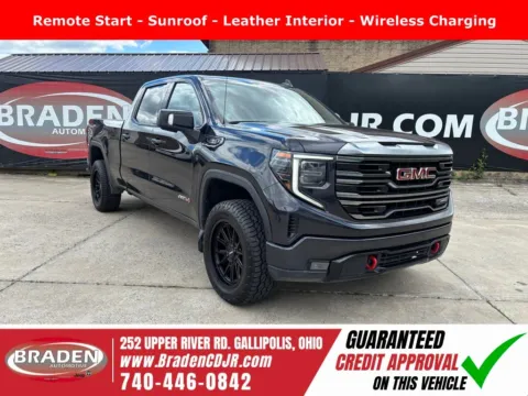 Gray 2022 GMC Sierra 1500 AT4 for sale in Gallipolis, OH