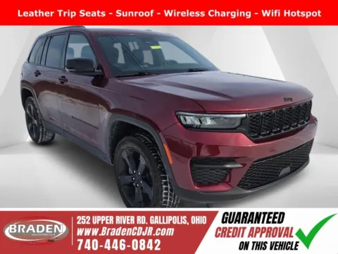 Red 2022 Jeep Grand Cherokee Altitude for sale in Gallipolis, OH