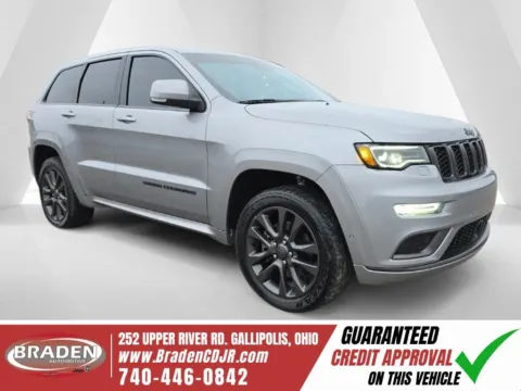 Silver 2018 Jeep Grand Cherokee High Altitude for sale in Gallipolis, OH
