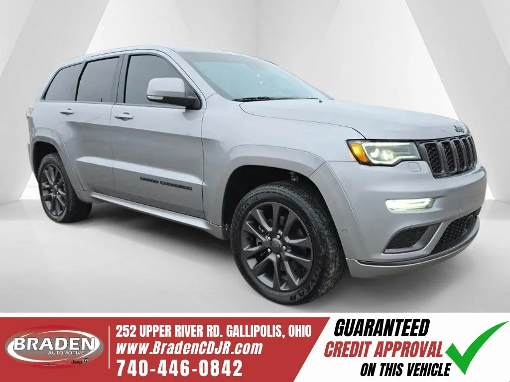 Silver 2018 Jeep Grand Cherokee High Altitude for sale in Gallipolis, OH
