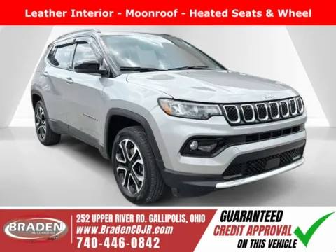 Silver 2023 Jeep Compass Limited for sale in Gallipolis, OH
