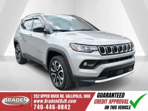 Silver 2023 Jeep Compass Limited for sale in Gallipolis, OH