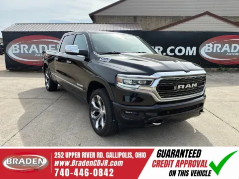 Black 2019 Ram 1500 Limited for sale in Gallipolis, OH