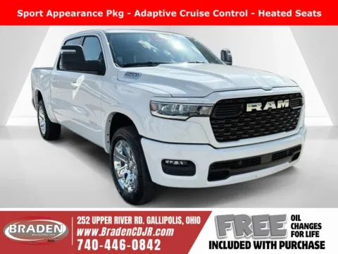 White 2026 Ram 1500 Big Horn/Lone Star for sale in Gallipolis, OH