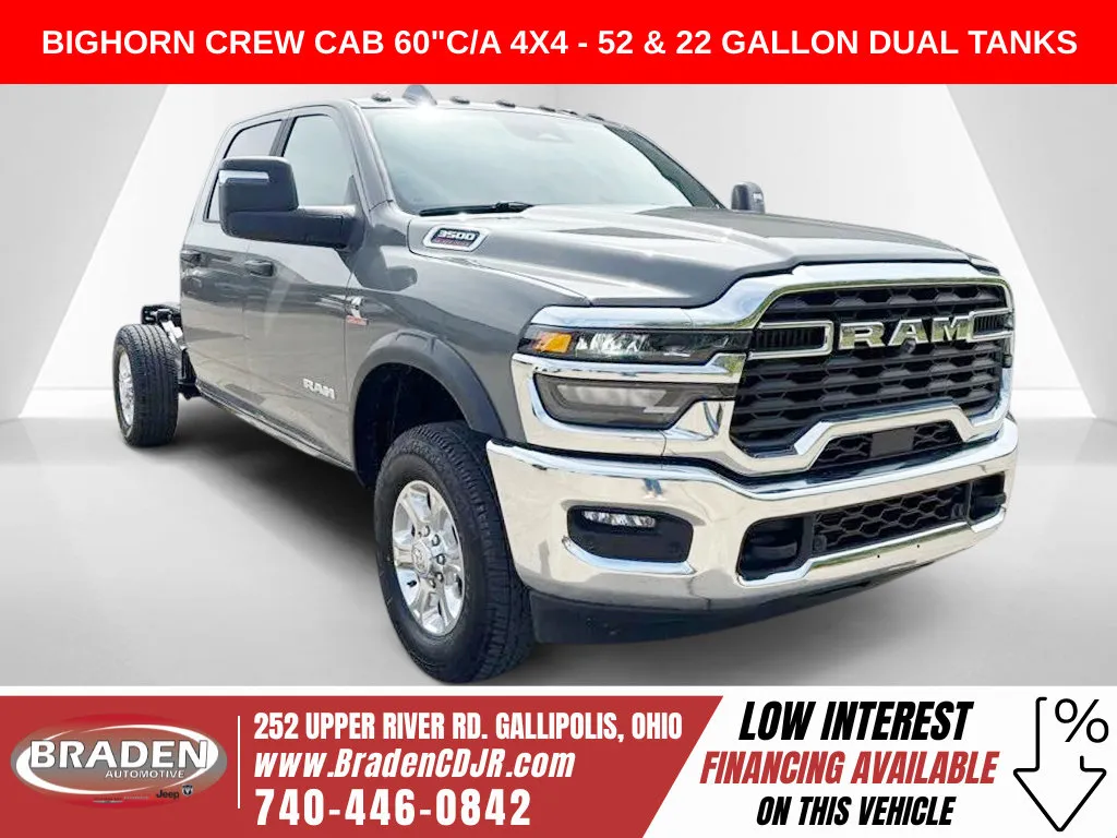Gray 2026 Ram 3500 Tradesman for sale in Gallipolis, OH