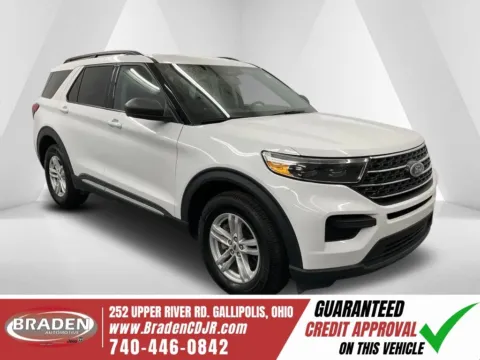 White 2022 Ford Explorer XLT for sale in Gallipolis, OH