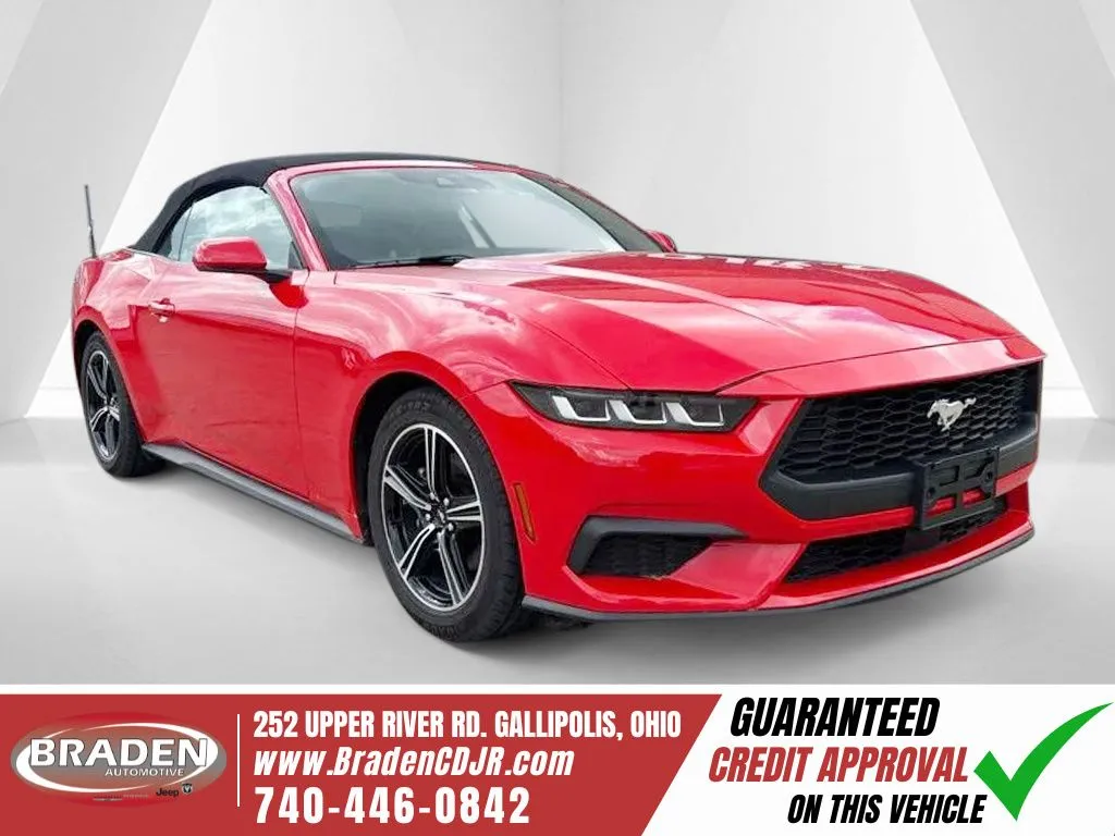 Gray 2024 Ford Mustang EcoBoost Premium for sale in Gallipolis, OH