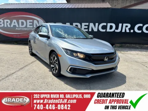 Silver 2020 Honda Civic LX for sale in Gallipolis, OH